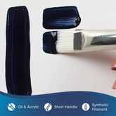 Bristlon® Short Handle Bright Paintbrush | Short Handle | 1902S